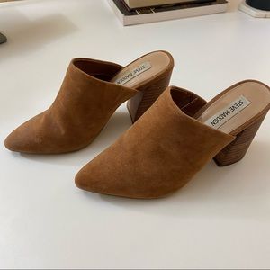 Steve Madded Suade Mules